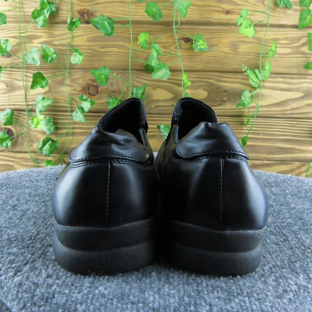Dexter  Men Loafer Shoes Black Leather Slip On‎ Size 12 Medium